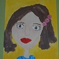 София Кашицына, 5,5лет "Портрет моей мамы" 