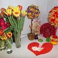 Семья Ефимовых. Уголок с нашими подарками любимым мамам!
