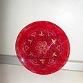 Ольга Ефимова. Тарелочка в технике точечной росписи