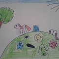 София Щербакова, 5 лет. "Наступает весна, всё кругом оживает"